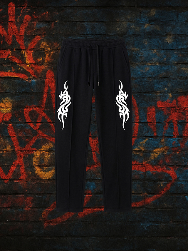 black fleece trouser 1