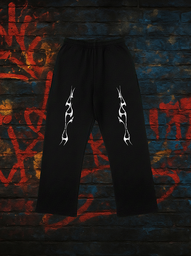 black straight trouser 1
